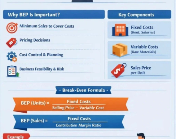 Break Even Point in Cost Accounting